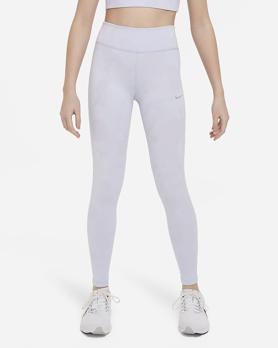 Nike Dri FIT One Older Kids Girls Training Leggings